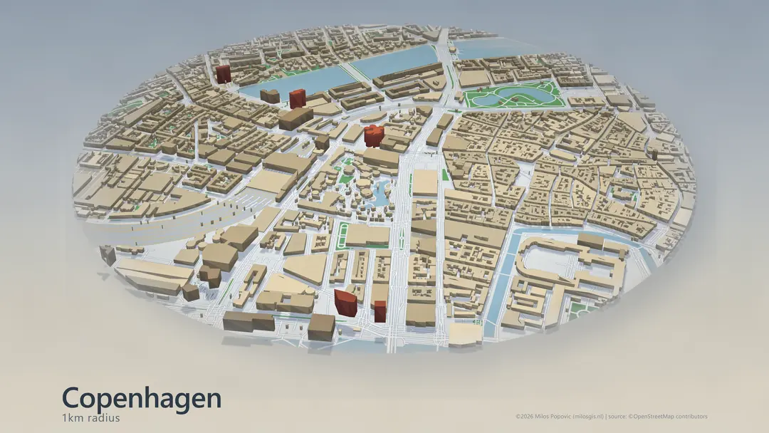 Copenhagen, City in 3D